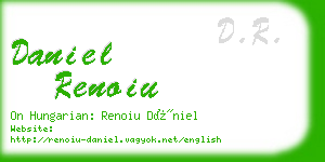 daniel renoiu business card